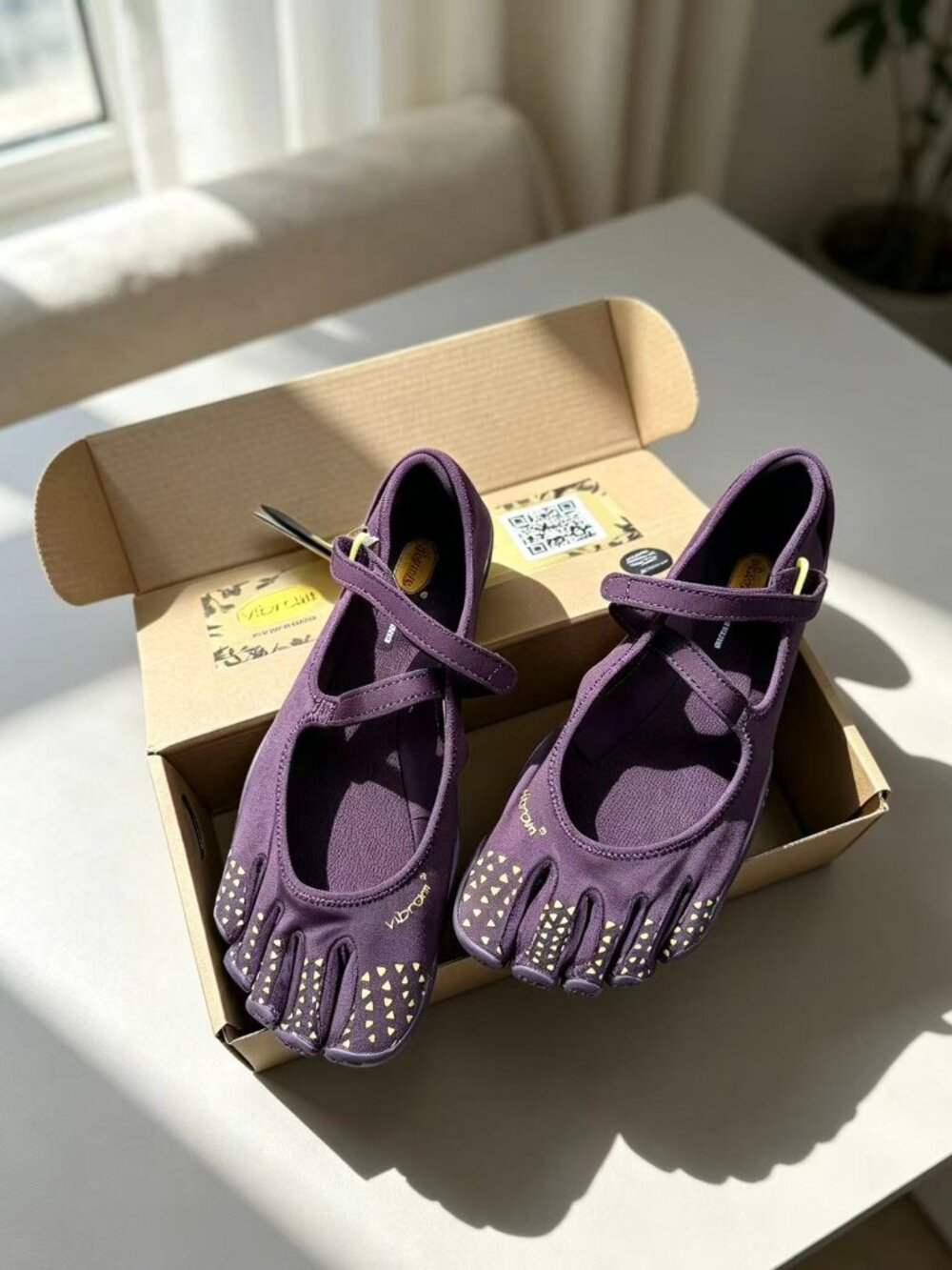 Vibram FiveFingers Mary Jane Purple | Minimalist Barefoot Five Toe Sneakers